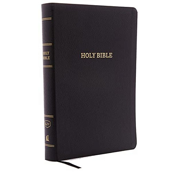 Kjv, Reference Bible, Giant Print, Bonded Leather, Black, Indexed, Red Letter Edition-..