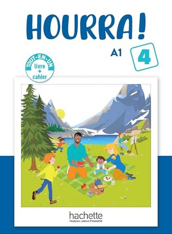 Hourra! 4 A1 - Tout-En-un - Livre + Cahier
