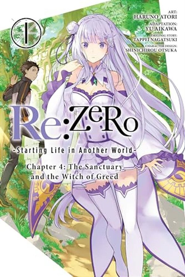 Re: Zero -Starting Life In Another World-, Chapter 4: The Sanctuary And The Witch Of Greed, Vol. 1 (Manga)-..