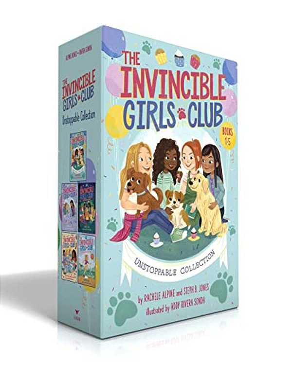 The Invincible Girls Club Unstoppable Collection (Boxed Set): Home Sweet Forever Home; Art With Heart; Back To Nature; Quilting A Legacy; Recess All-s-..