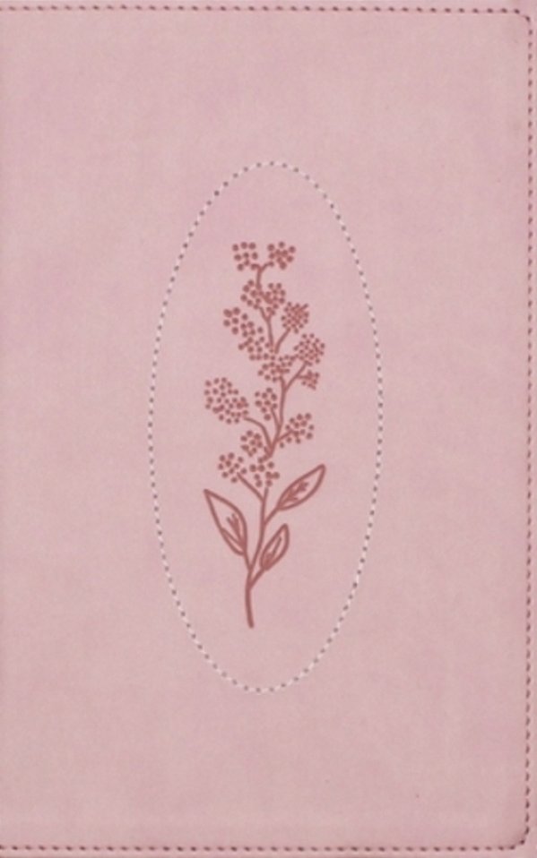 Niv, Spiritual Habits Bible, Leathersoft, Pink, Red Letter, Thumb Indexed, Comfort Print: Learn To Live A Gospel-Centered Life-..
