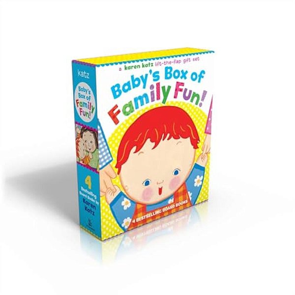 Baby's Box Of Family Fun! (Boxed Set): A 4-Book Lift-The-flap Gift Set: Where Is Baby's Mommy?; Daddy And Me; Grandpa And Me, Grandma And Me-..