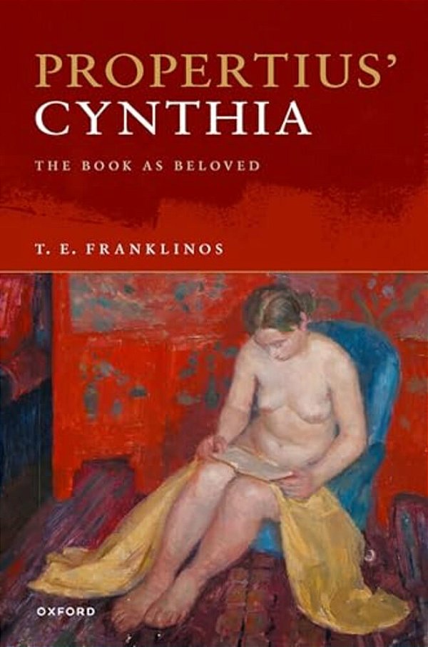 Propertius' Cynthia: The Book As Beloved-..