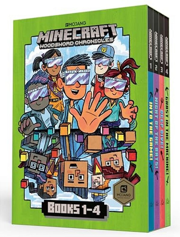 Minecraft Woodsword Chronicles Box Set Books 1-4 (Minecraft)-..