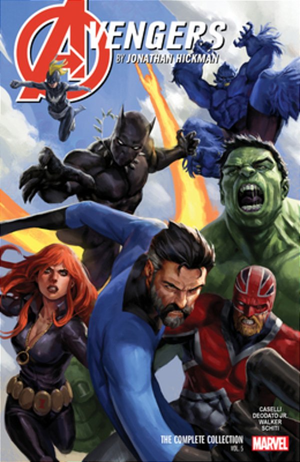 Avengers By Jonathan Hickman: The Complete Collection Vol. 5-..