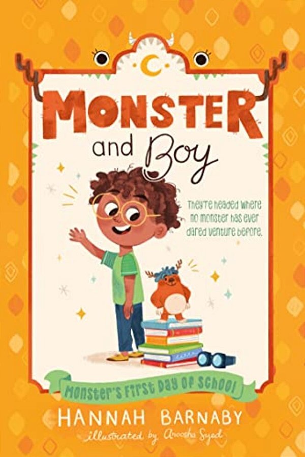 Monster And Boy: Monster's First Day Of School-..