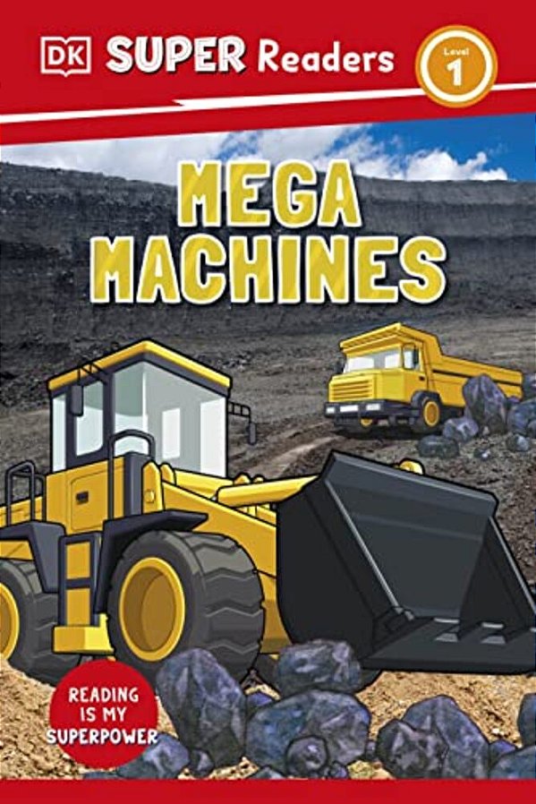 Dk Super Readers Level 1 Mega Machines-..