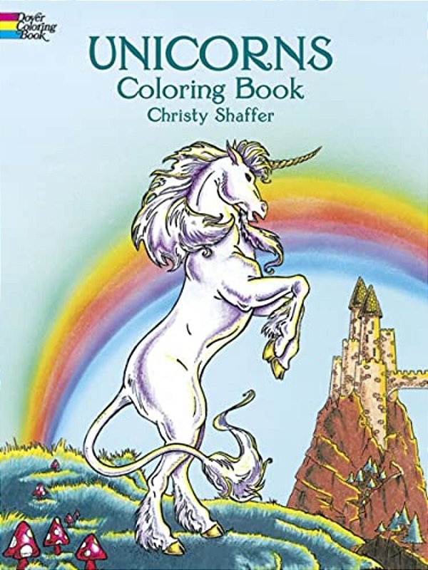Unicorns Coloring Book-..