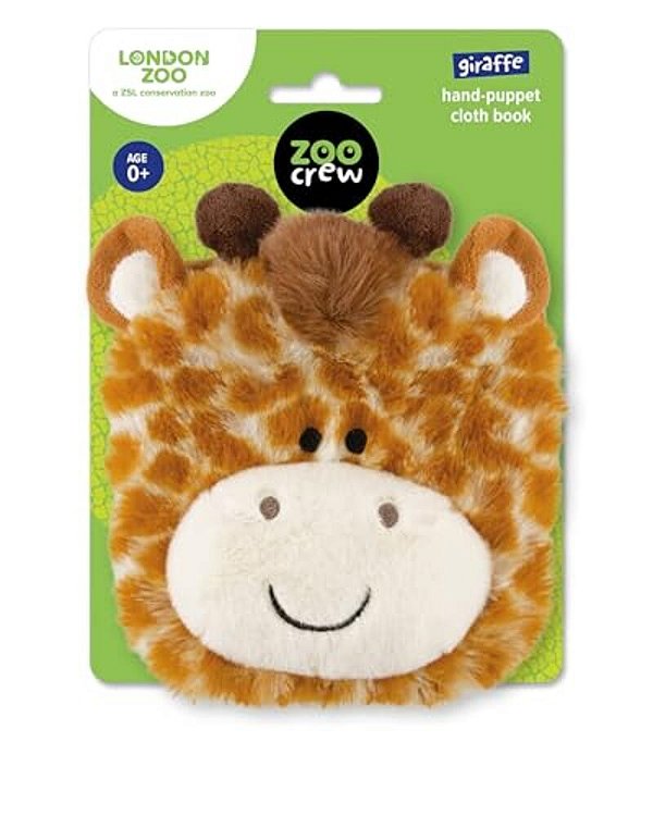 Hand-Puppet Cloth Book Giraffe-..