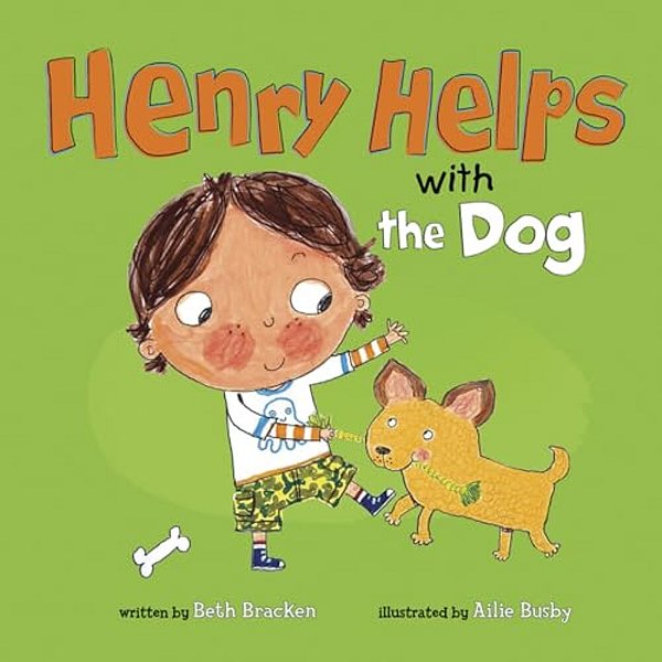 Henry Helps With The Dog-..