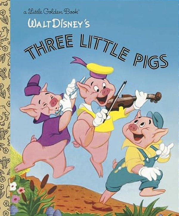 The Three Little Pigs - Little Golden Book-..