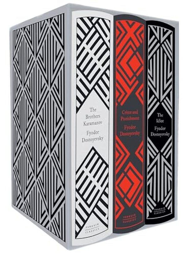 Fyodor Dostoyevsky 3-Book Boxed Set: Crime And Punishment; The Idiot; The Brothers Karamazov-..
