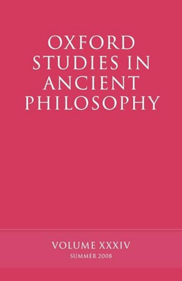 Oxford Studies In Ancient Philosophy-..