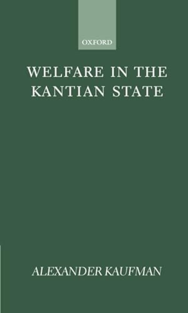 Welfare In The Kantian State-..