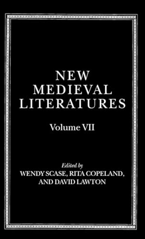 New Medieval Literatures: Volume VII-..