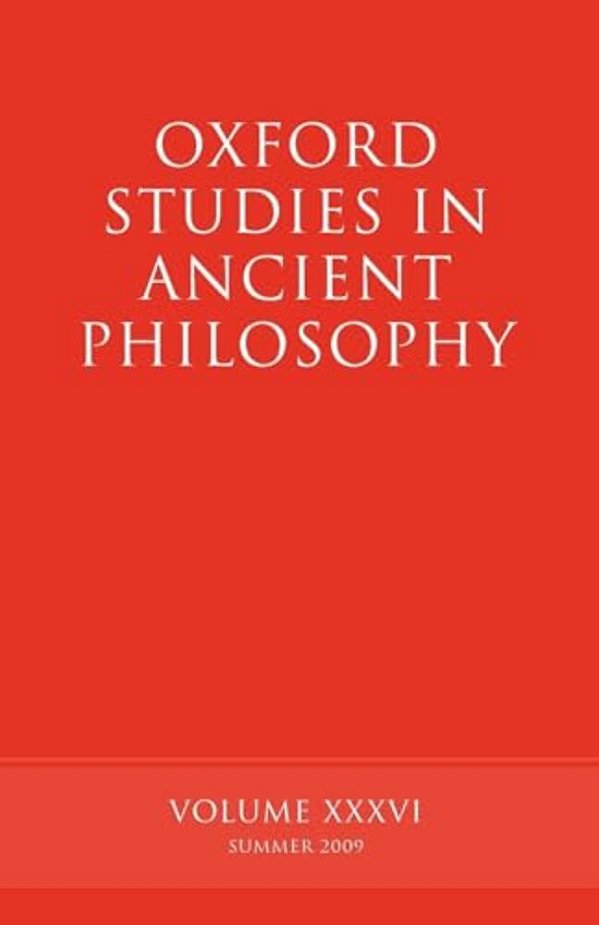 Oxford Studies In Ancient Philosophy-..