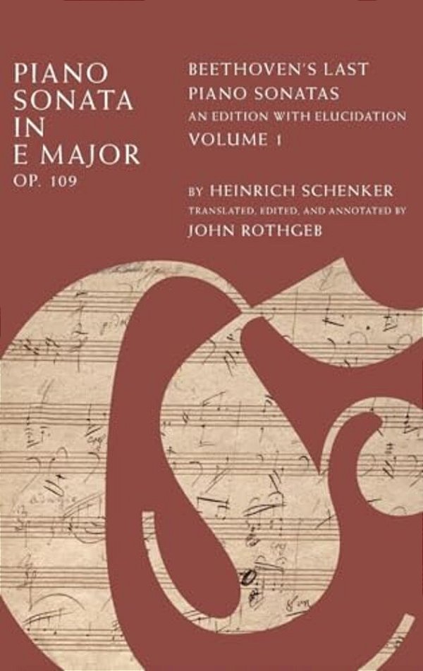 Piano Sonata In E Minor, Op.109 Vol 1 C-..