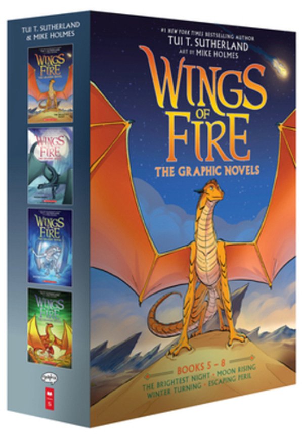 Wings Of Fire #5-#8: A Graphic Novel Box Set (Wings Of Fire Graphic Novels #5-#8)-..
