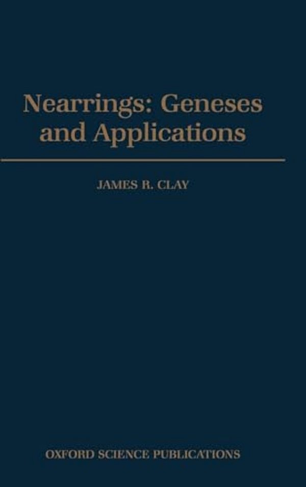 Nearrings: Geneses And Applications-..