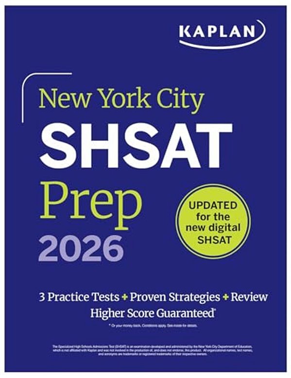 New York City Shsat Prep 2026: 3 Practice Tests + Proven Strategies + Review-..
