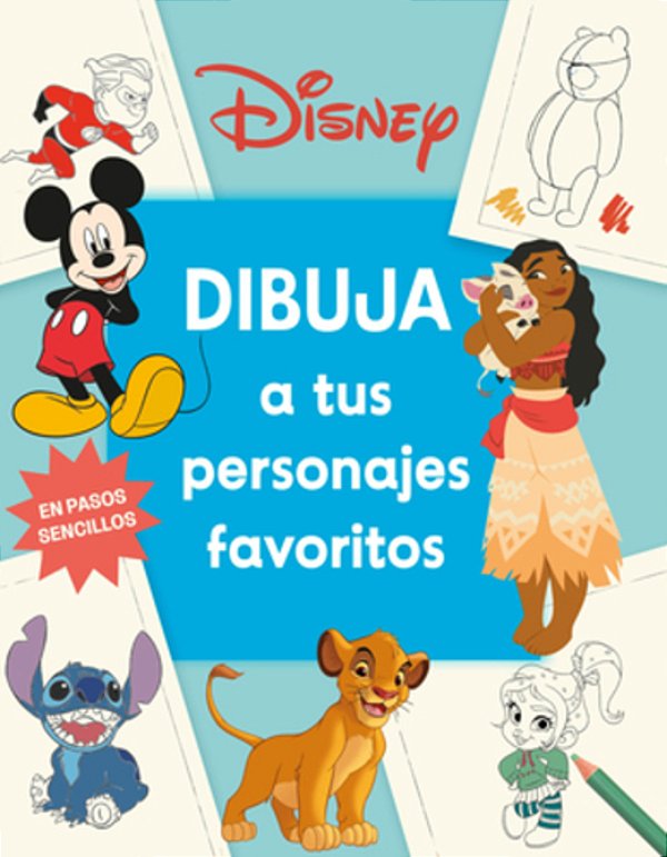 Disney Dibuja A Tus Personajes Favoritos (How To Draw Favorite Characters)-..
