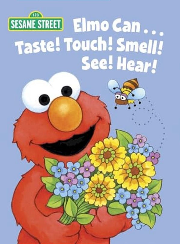 Elmo Can... Taste! Touch! Smell! See! Hear! (Sesame Street)-..