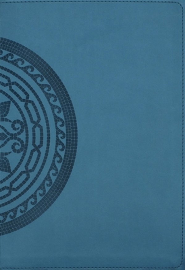 Niv Application Bible, Large Print, Leathersoft, Teal, Red Letter, Comfort Print: Bringing The Ancient Message Of The Bible Into Your World-..