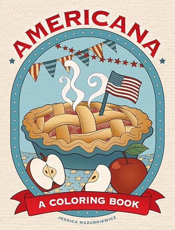 Americana: A Coloring Book-..