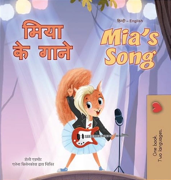Mia's Song (Hindi English Bilingual Children's Book)-..