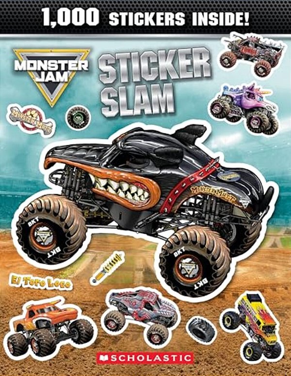 Monster Jam Sticker Slam-..