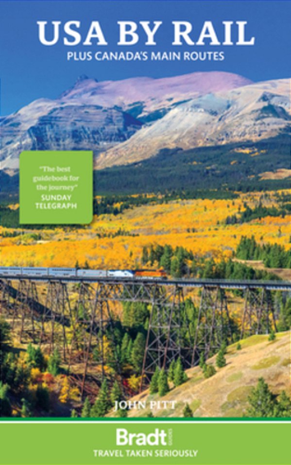 USA By Rail: Plus Canada's Main Routes-..