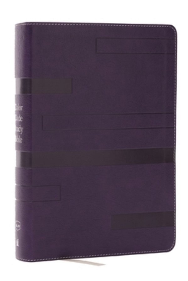 Color Code Study Bible, Revealing God's Truth Color By Color (Kjv, Purple Leathersoft, Red Letter)-..