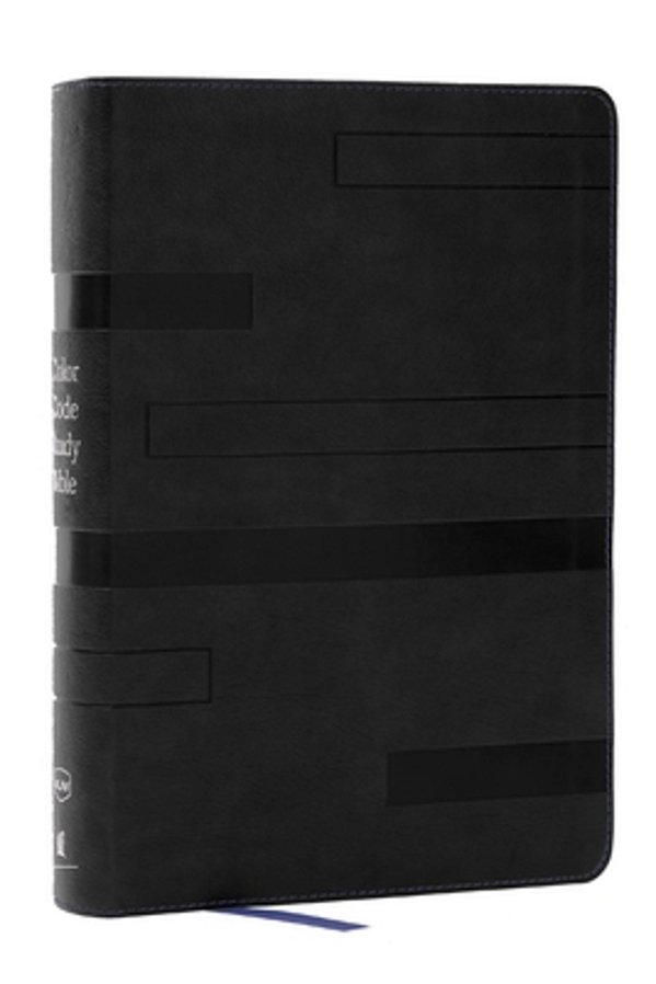 Color Code Study Bible, Revealing God's Truth Color By Color (Kjv, Black Leathersoft, Red Letter, Thumb Indexed)-..
