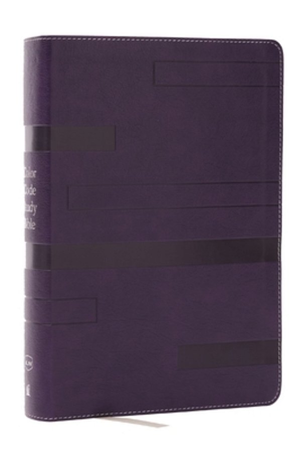 Color Code Study Bible, Revealing God's Truth Color By Color (Kjv, Purple Leathersoft, Red Letter, Thumb Indexed)-..