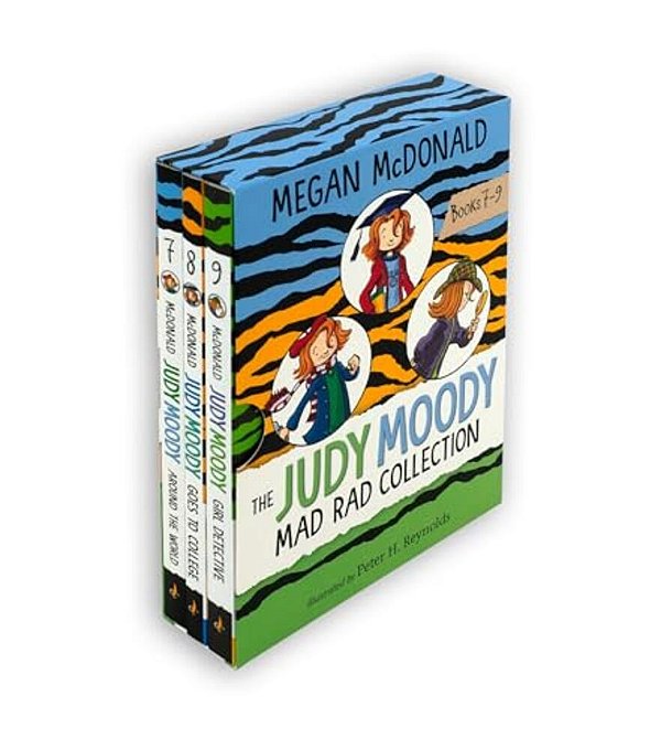 Judy Moody: The Mad Rad Collection: Books 7-9 (Box Set Of Three Illustrated Chapter Books For Young Readers)-..