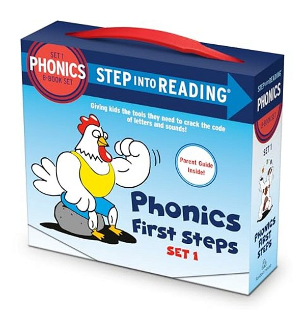 Step Into Reading Set 1 Phonics First Steps Box Set: Includes 8 Easy-To-decode Books And Parent Guide-..