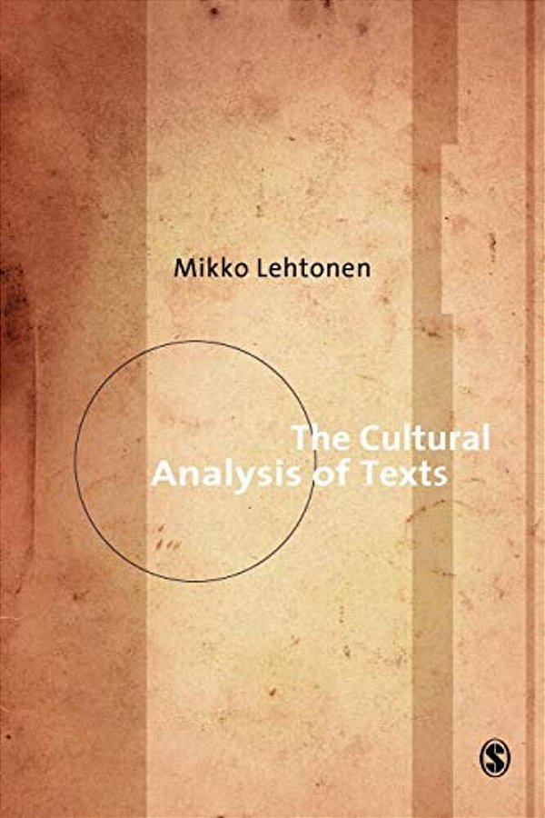 The Cultural Analysis Of Texts-..