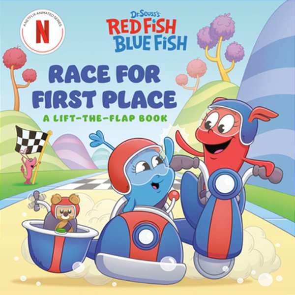 Race For First Place: A Lift-The-flap Book (Dr. Seuss's Red Fish, Blue Fish)-..