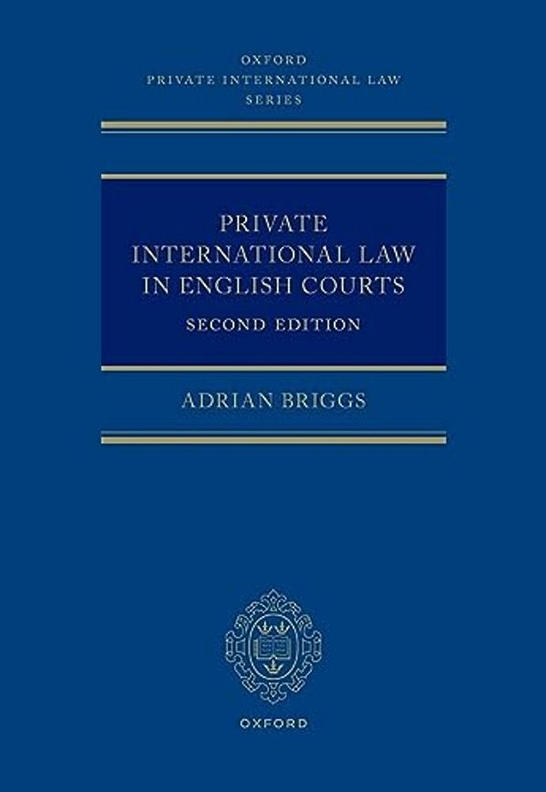 Private International Law In English Courts-..