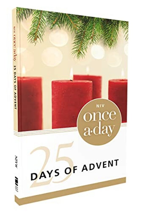 Niv, Once-A-day 25 Days Of Advent Devotional, Paperback-..