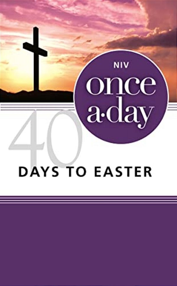 Niv, Once-A-day 40 Days To Easter Devotional, Paperback-..