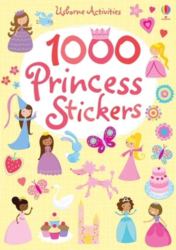 1000 Princess Stickers-..