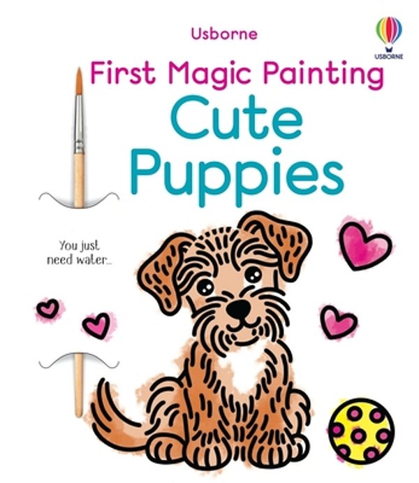 First Magic Painting Cute Puppies-..