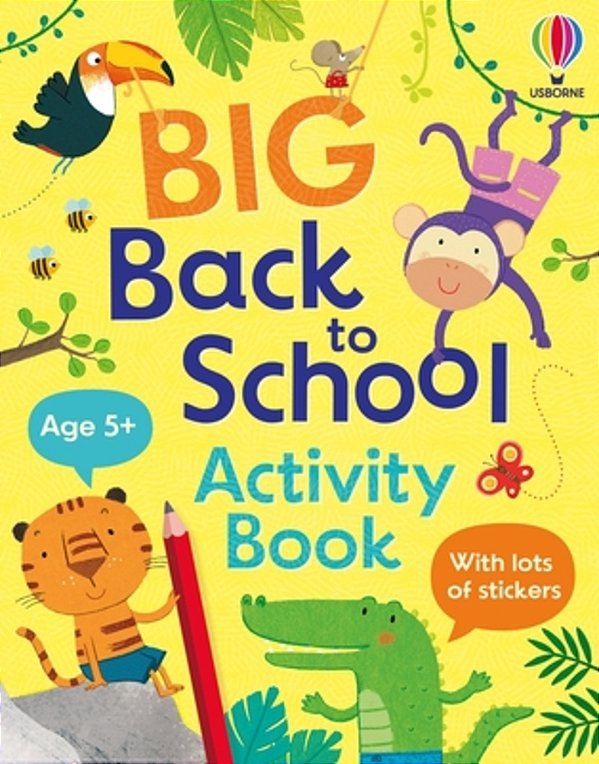Big Back To School Activity Book-..