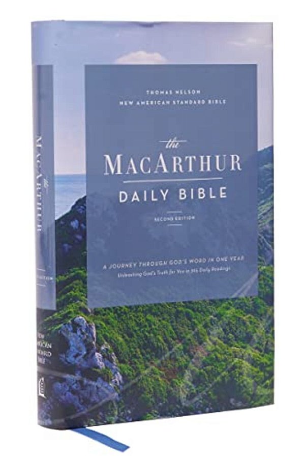 Nasb, Macarthur Daily Bible, 2ND Edition, Hardcover, 1995 Text, Comfort Print-..