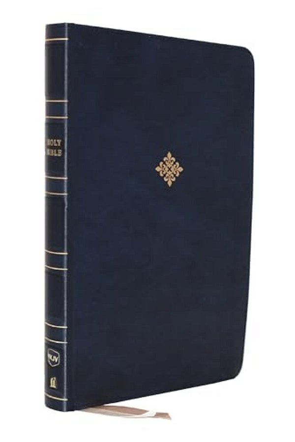 Nkjv, Reference Bible, Center-Column Giant Print, Leathersoft, Blue, Red Letter Edition, Comfort Print: Holy Bible, New King James Version-..