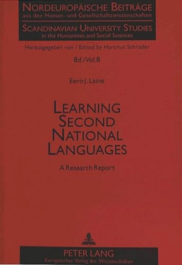 Learning Second National Languages: A Research Report-..