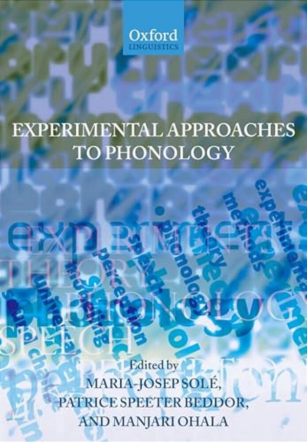 Experimental Approaches To Phonology-..