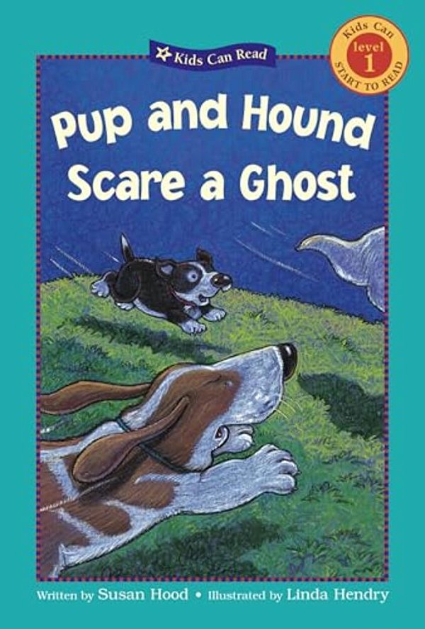 Pup And Hound Scare A Ghost-..