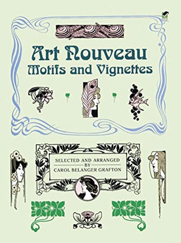 Art Nouveau Motifs And Vignettes-..